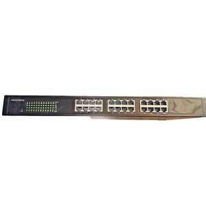 Monoprice 24-Port Unmanaged Gigabit Ethernet Switch 10/100/1000 Mbps - Pre-Owned